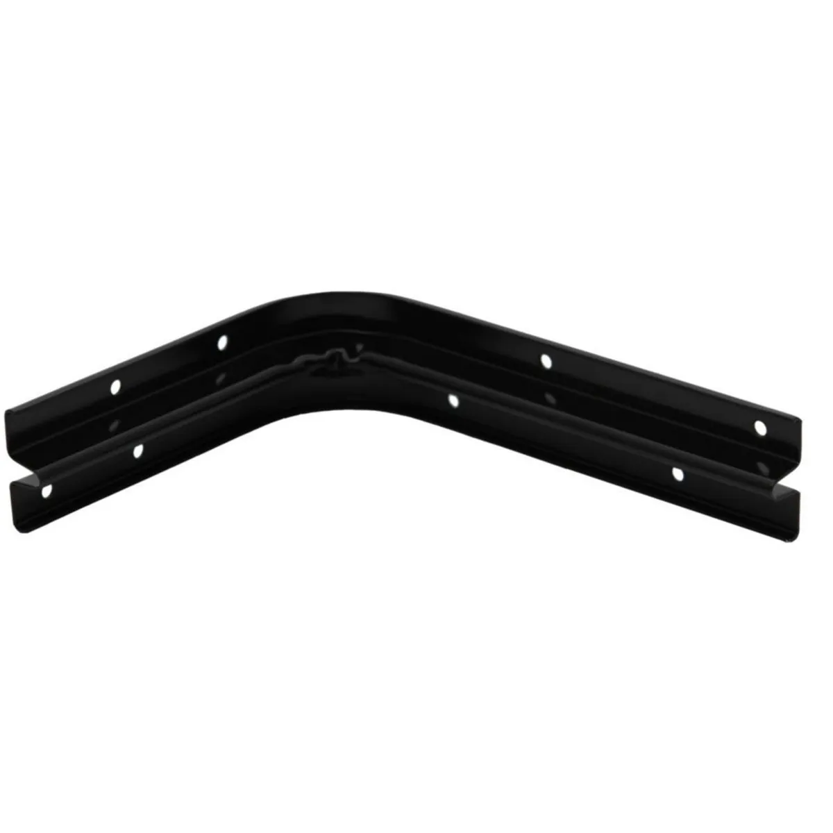 DUCASSE - Soporte Repisa Acero 10x15cm Negro