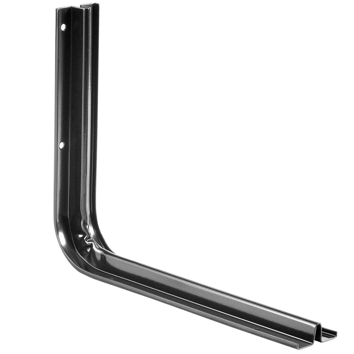 DUCASSE - Soporte Repisa Acero 20x25cm Negro