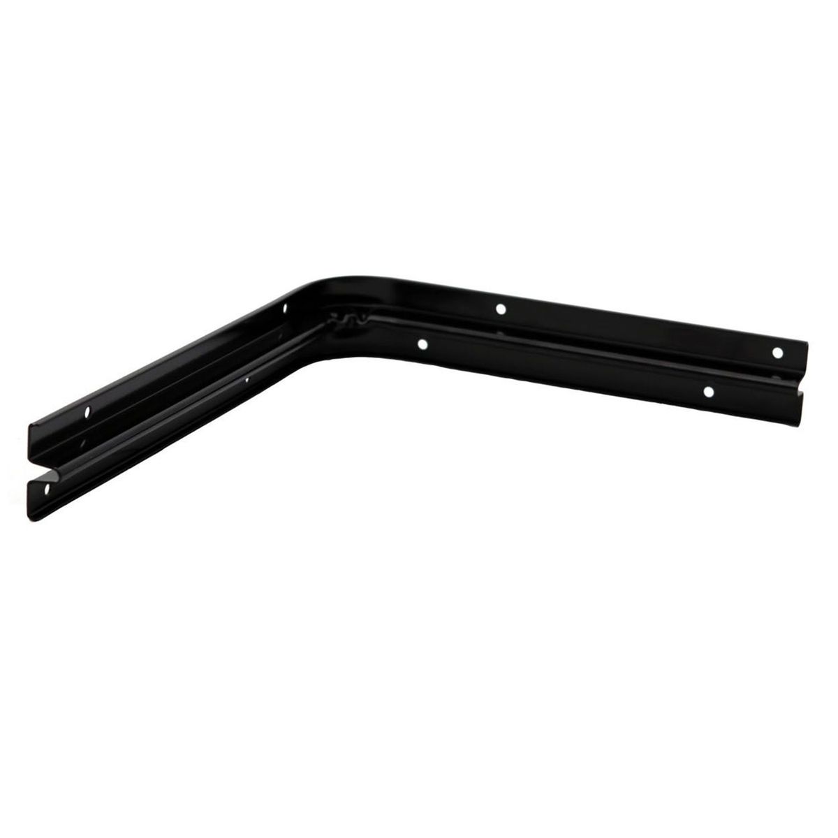 DUCASSE - Soporte Repisa Acero 25x30cm Negro