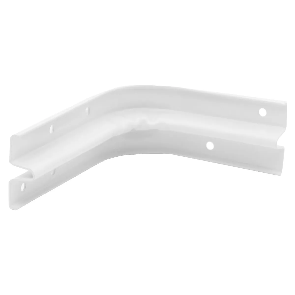 DUCASSE - Soporte Repisa Acero 10x15cm Blanco