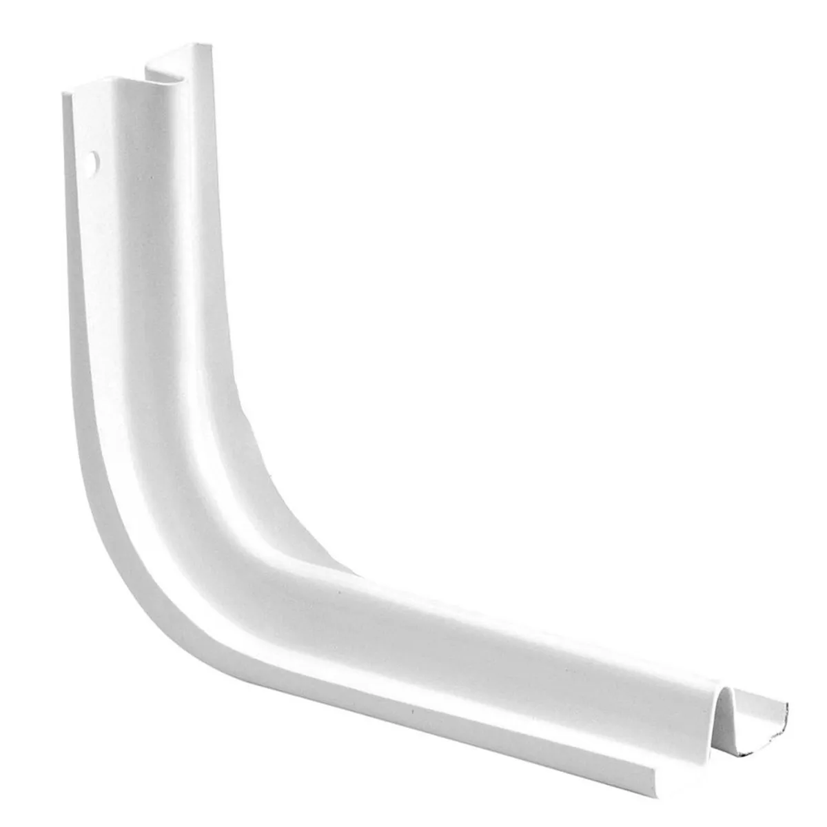 DUCASSE - Soporte Repisa Acero 10x15cm Blanco