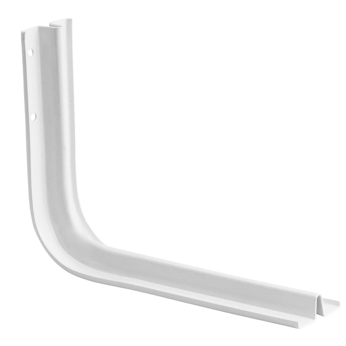 DUCASSE - Soporte Repisa Acero 15x20cm Blanco