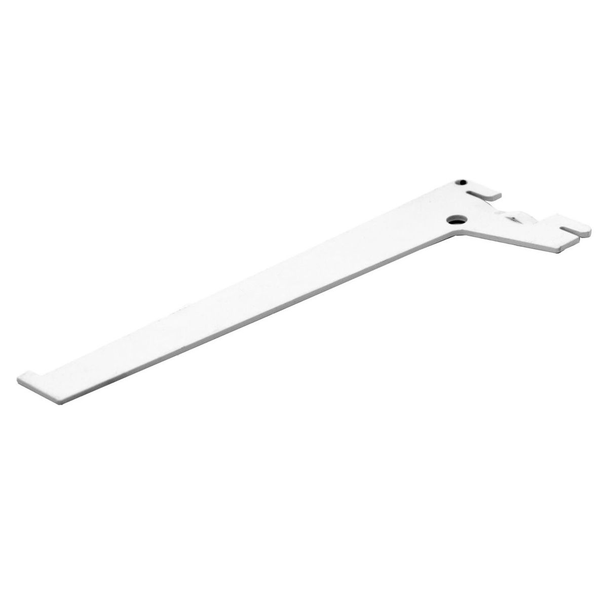 DUCASSE - Soporte Repisa Graduable Simple 20 cm Blanco