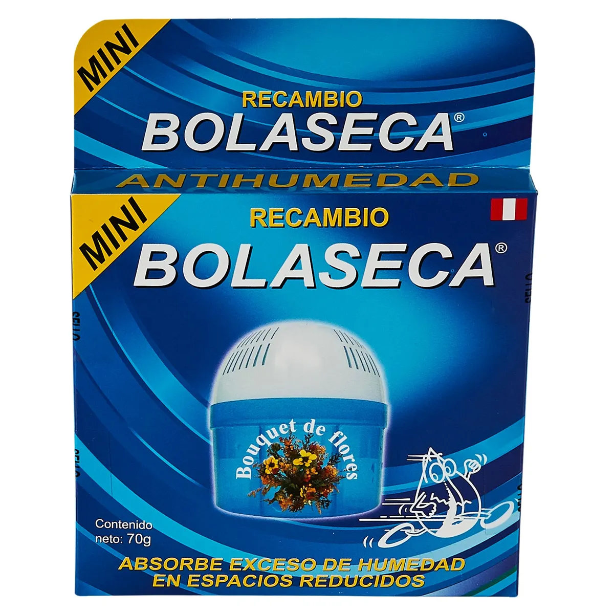BOLASECA - Repuesto Antihumedad Mini Bouquet de Flores 70 gr.