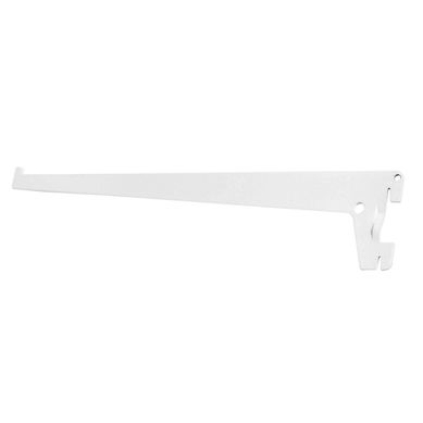 Soporte Repisa Graduable Simple 30cm Blanco