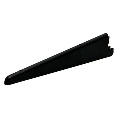 Soporte Repisa Graduable Doble 22cm Negro