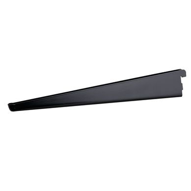 Soporte Repisa Graduable Doble 37cm Negro