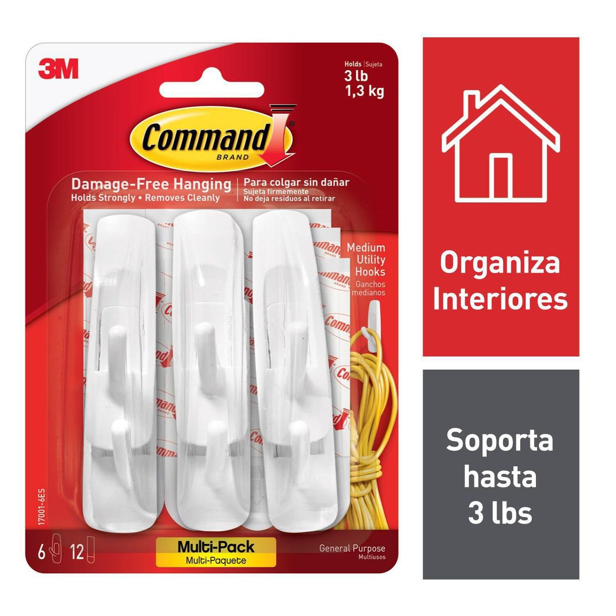 COMMAND - SBL Command Ganchos Medianos