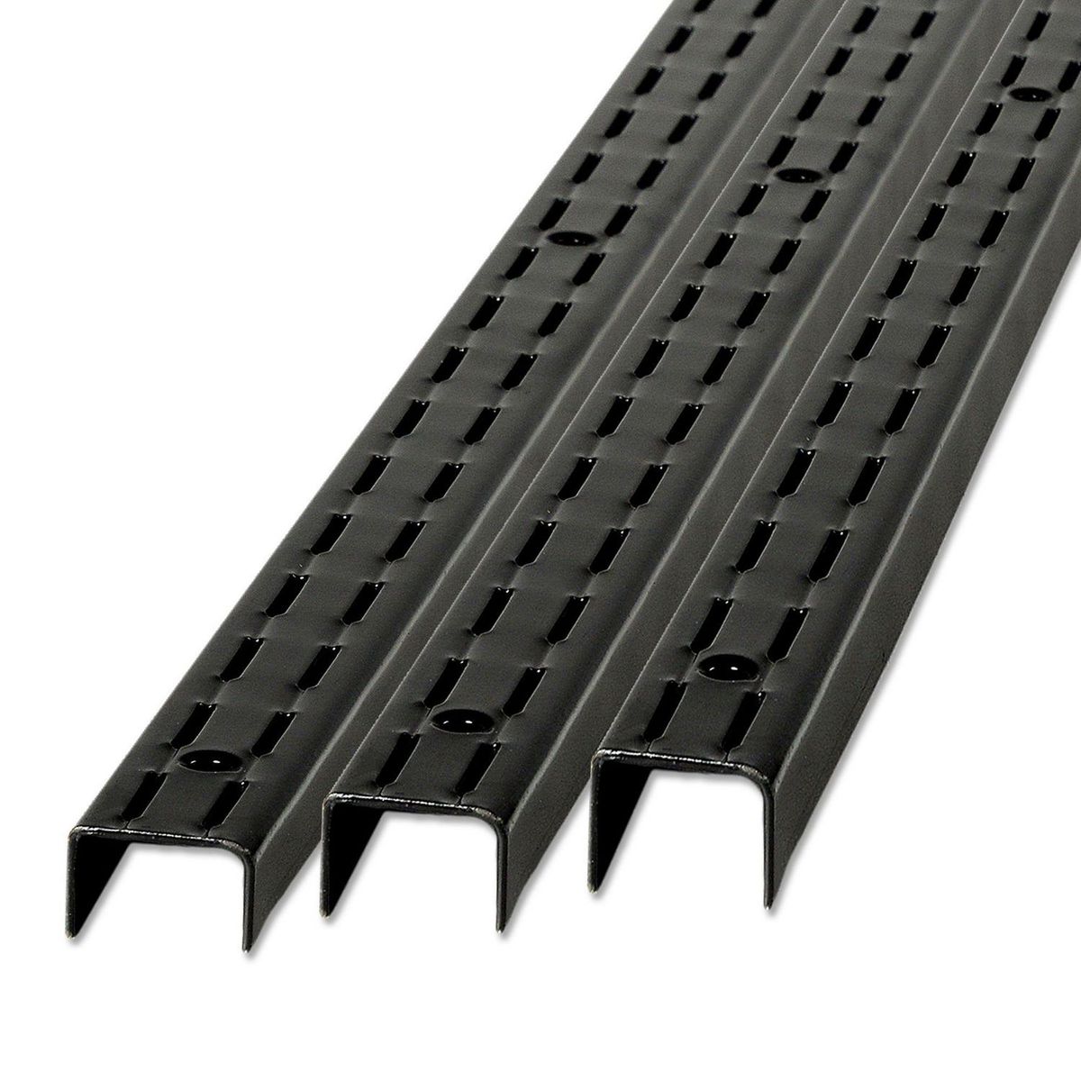 DUCASSE - Pilar Ranurado Doble 96cm Negro