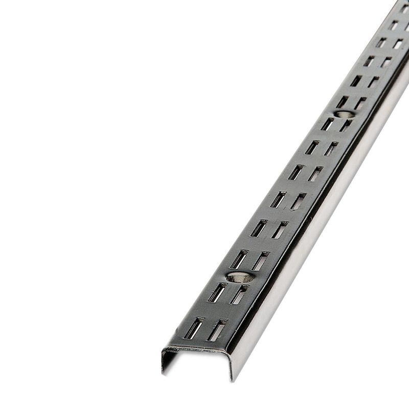 DUCASSE - Pilar Ranurado Doble 192cm Negro