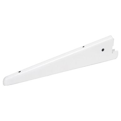 Soporte Repisa Graduable Doble 22cm Blanco