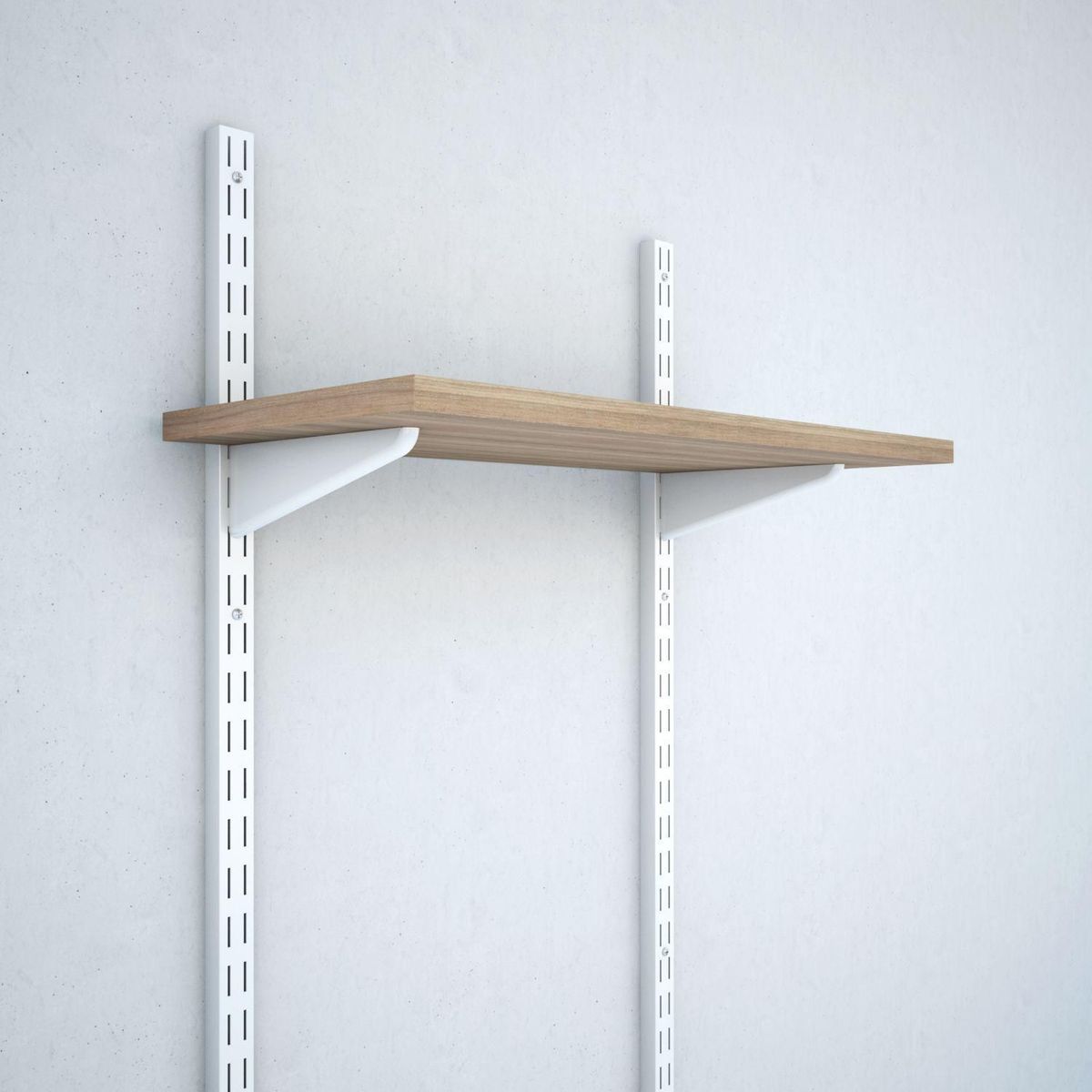 DUCASSE - Pilar Ranurado Doble 128cm Blanco