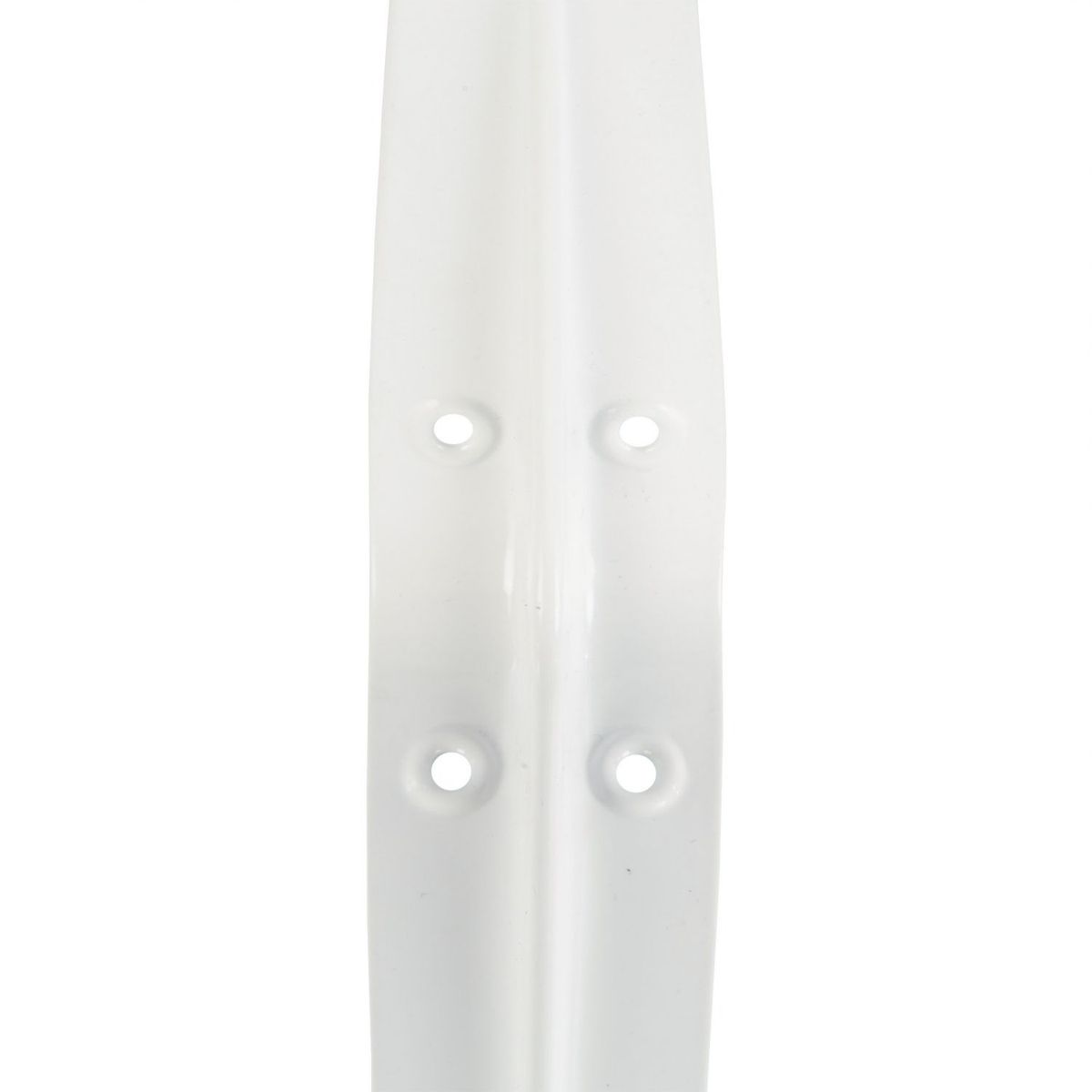 DUCASSE - Soporte Repisa Acero 13x15cm Blanco