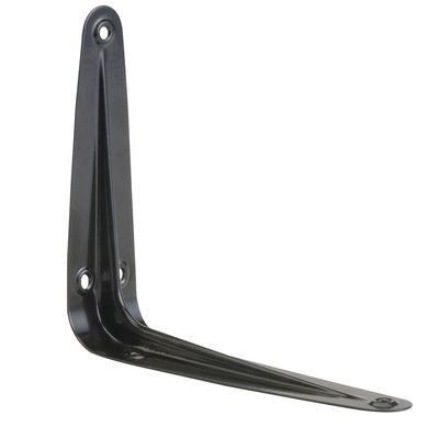 Soporte Repisa Acero 13x15cm Negro