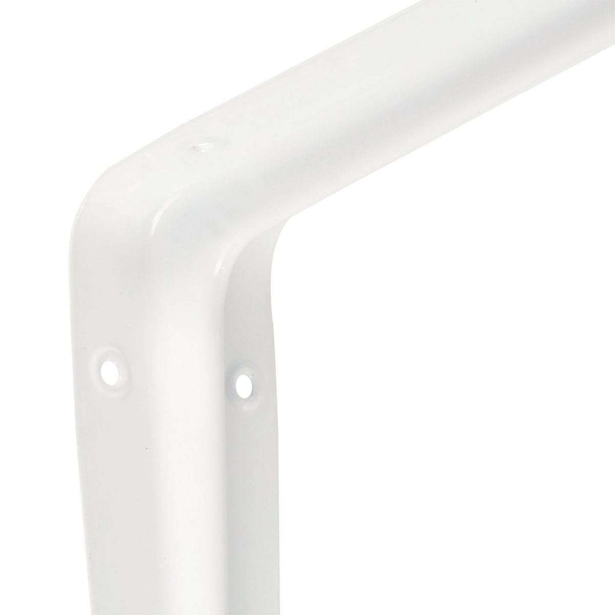 DUCASSE - Soporte Repisa Acero 30x35cm Blanco