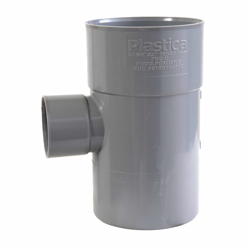 PLASTICA - Tee Desague 4"x2"