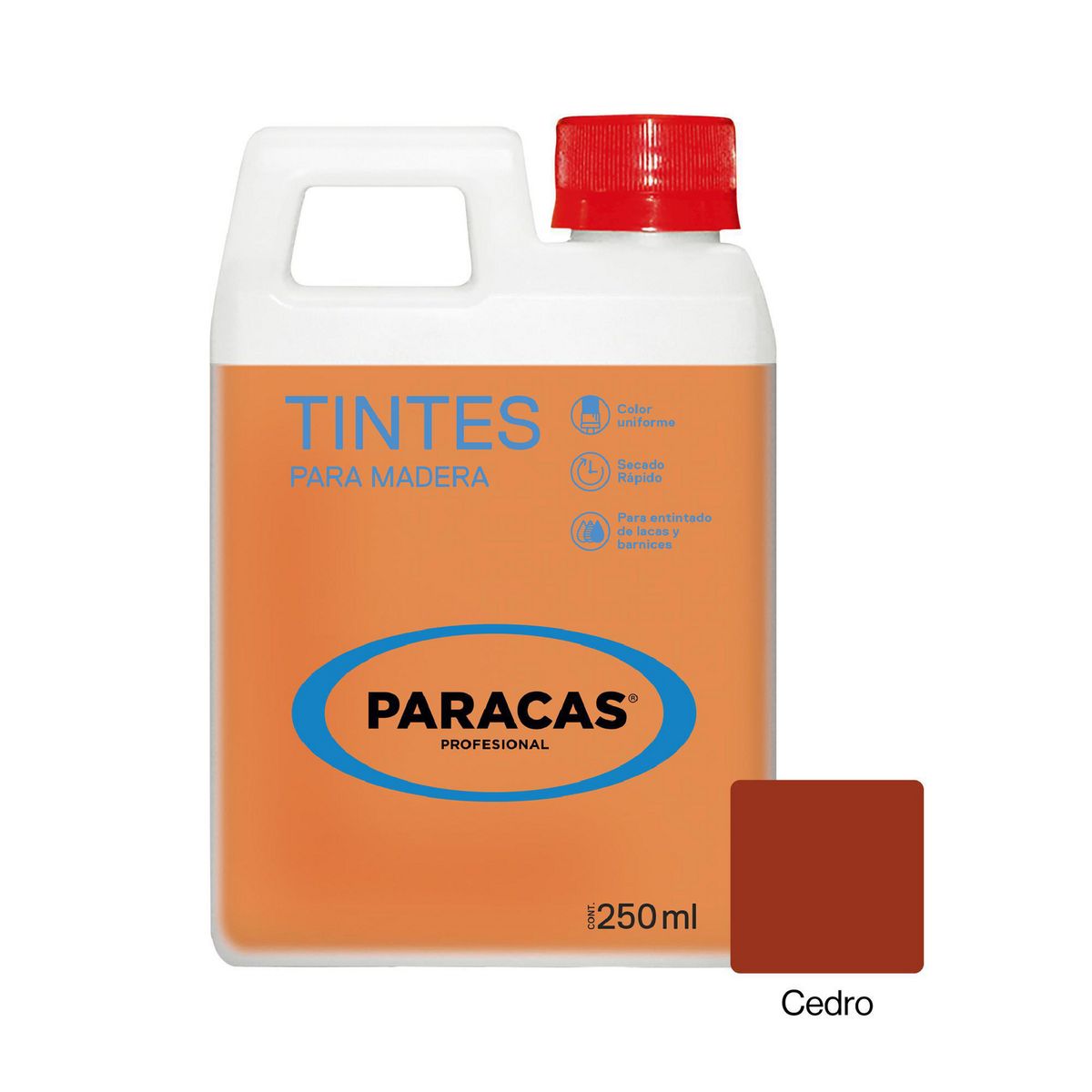 PARACAS - Tinte para Madera paracas Cedro 250 ml