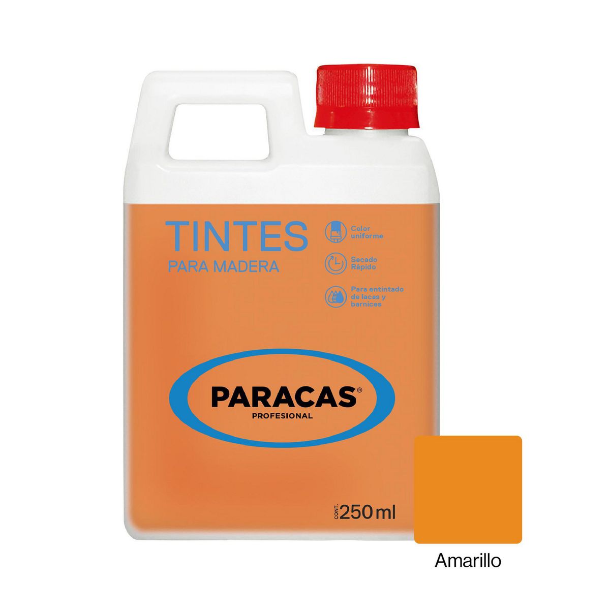 PARACAS - Tinte para Madera Paracas Amarillo 250 ml