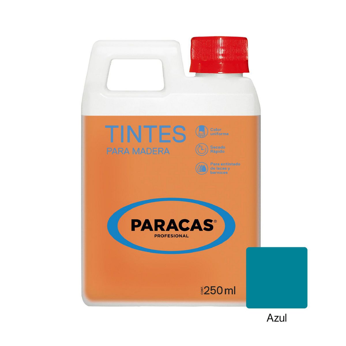 PARACAS - Tinte para madera azul 250ml