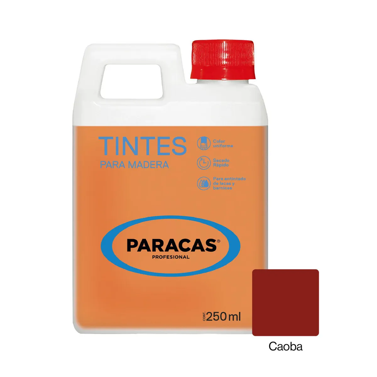 PARACAS - Tinte para Madera paracas Caoba 250 ml