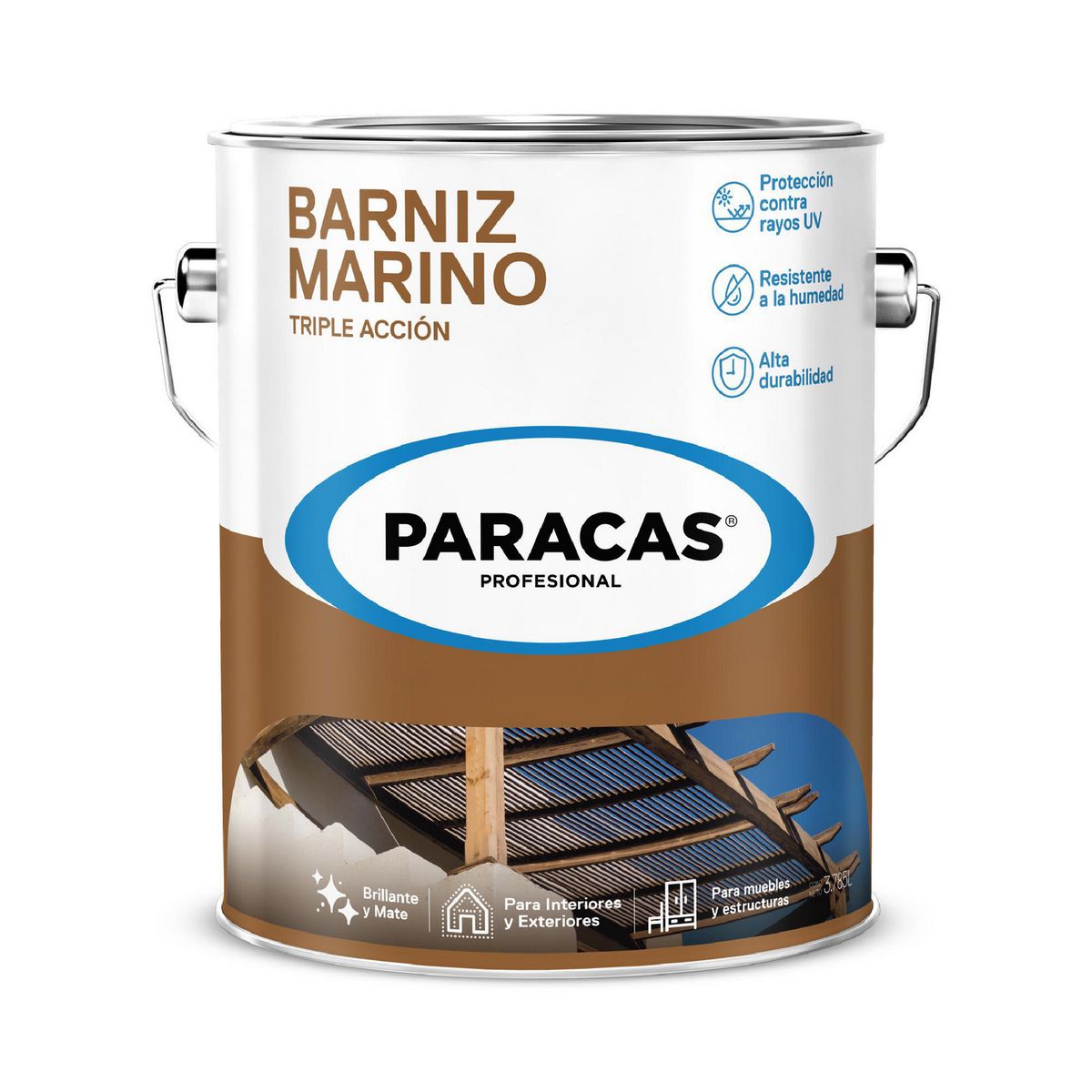 PARACAS - Barniz Marino Transparente 1GL