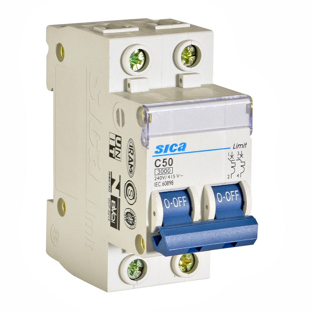 SICA - Interruptor Termomagnético 2x50A Sica