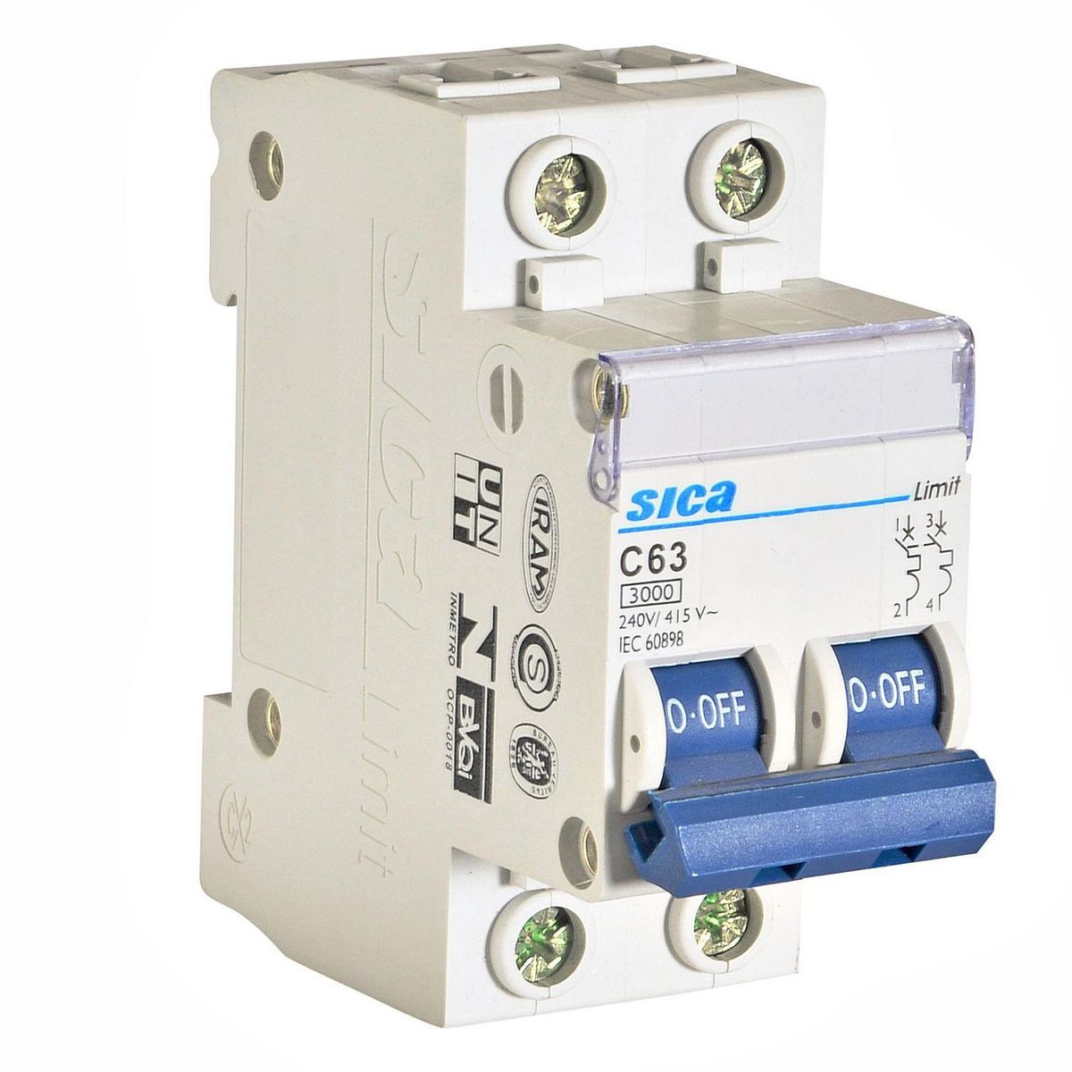 SICA - Interruptor Termomagnético 2x63A Sica