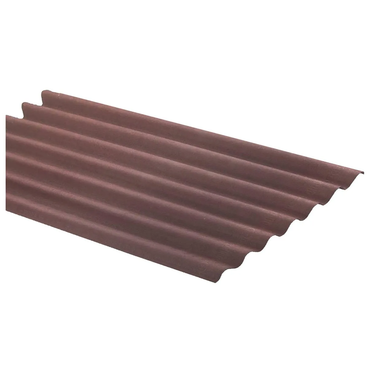 ONDULINE - Techo Fibra Vegetal 0.95x2mx3mm Onduline Rojo