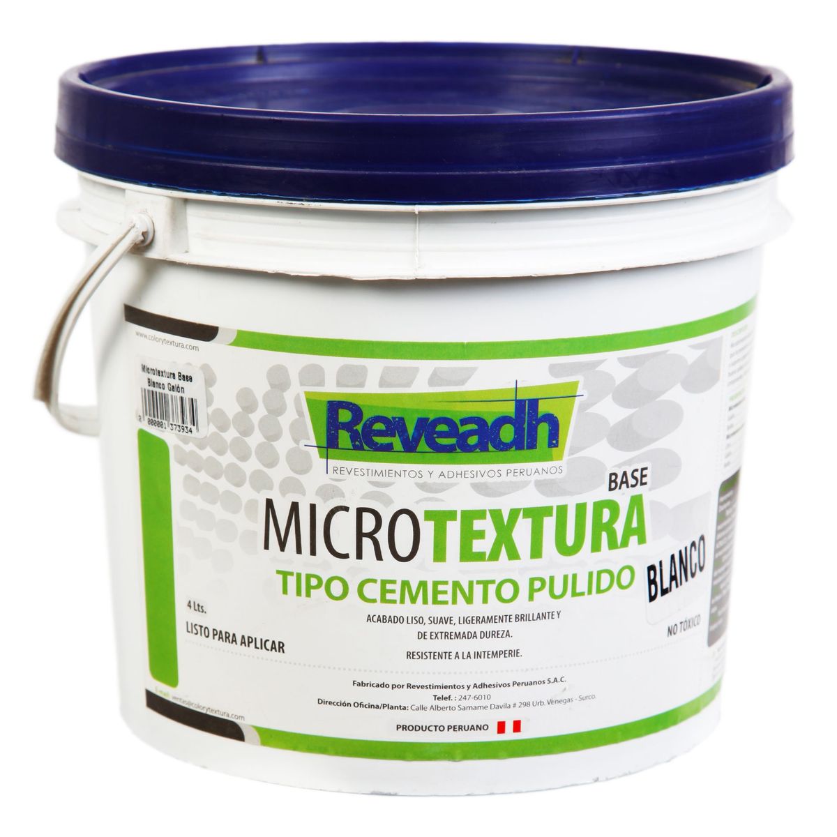 REVEADH - Microtextura Base Blanco 4L