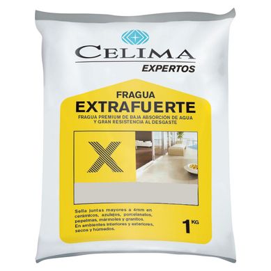 Fragua para Porcelanatos Gris 1kg