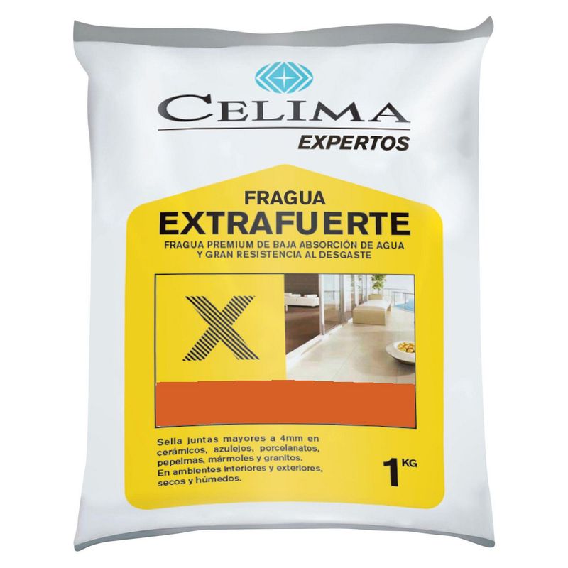 CELIMA - Fragua para Cerámicas o Porcelanatos Celima Madera 1kg