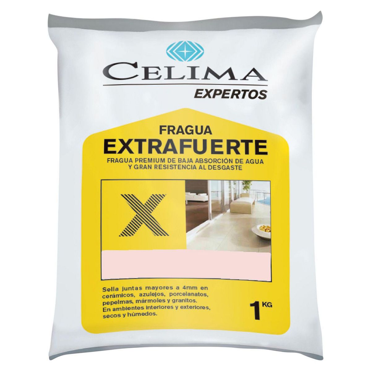 CELIMA - Fragua para Cerámicas o Porcelanatos Celima Marfil 1kg
