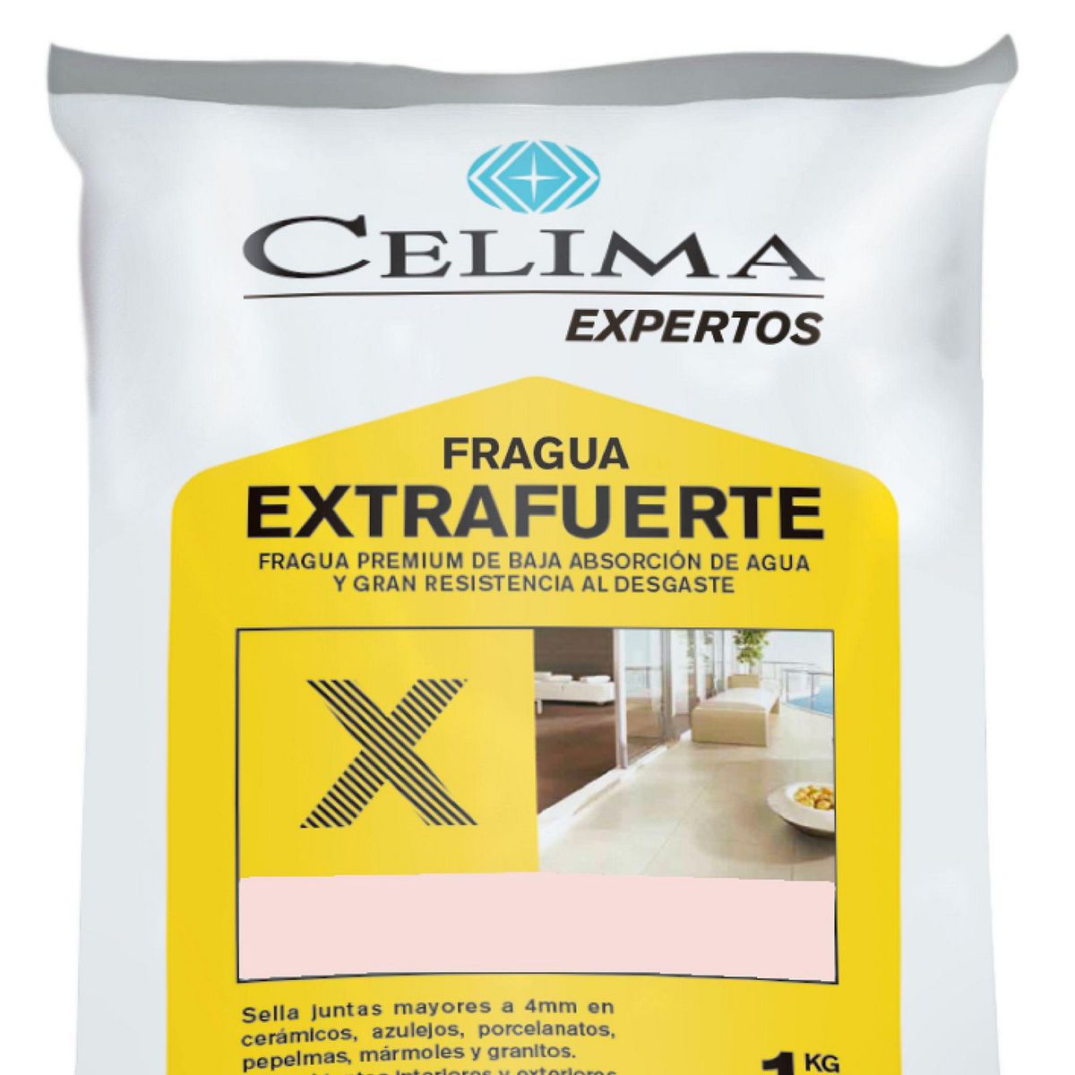 CELIMA - Fragua para Cerámicas o Porcelanatos Celima Marfil 1kg