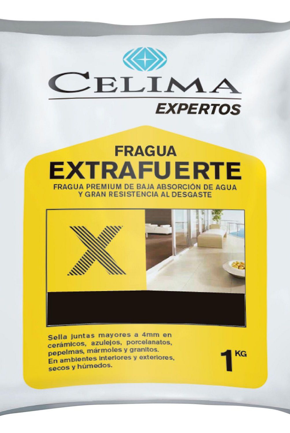 CELIMA - Fragua para Cerámicas o Porcelanatos Celima Negro 1kg