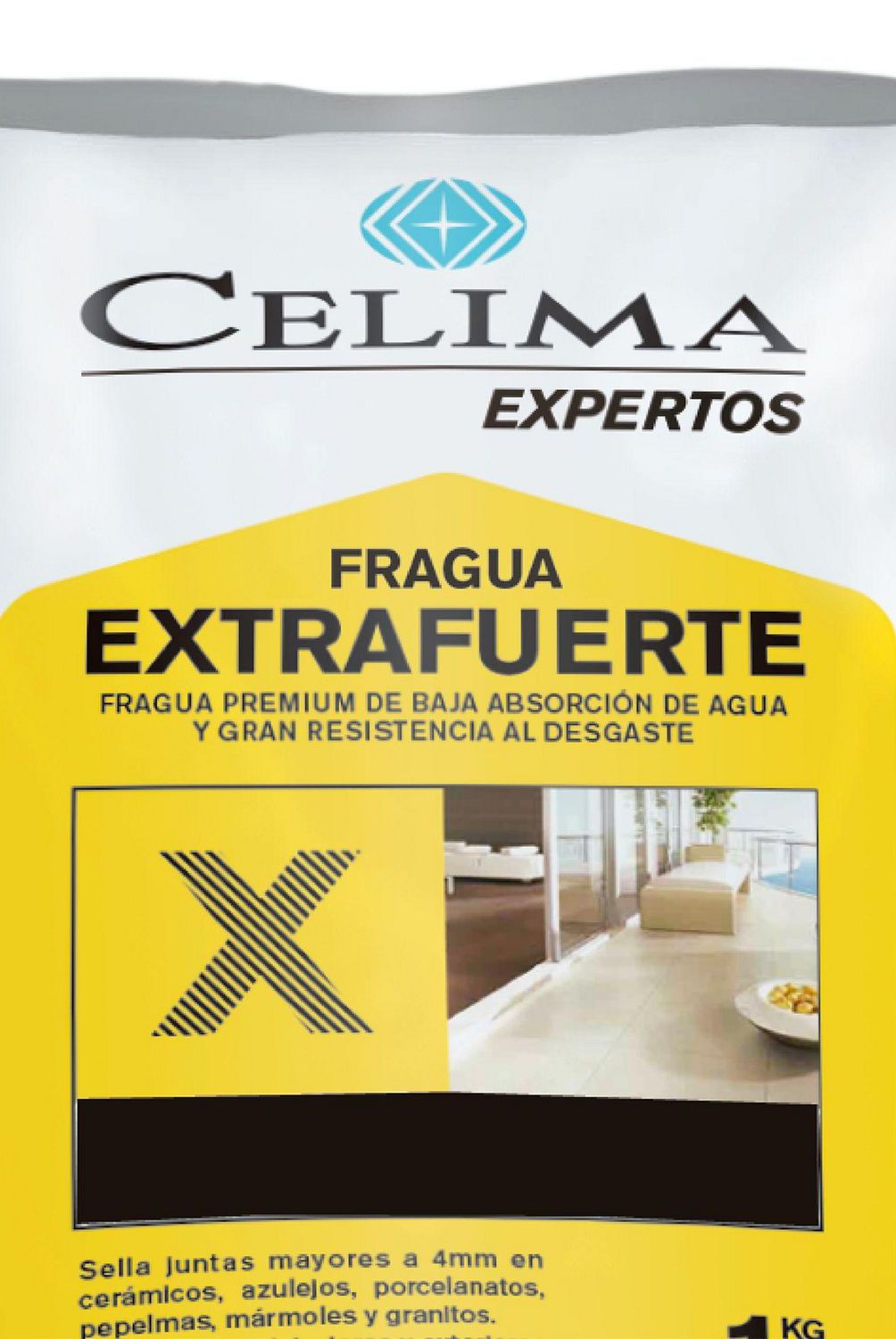 CELIMA - Fragua para Cerámicas o Porcelanatos Celima Negro 1kg