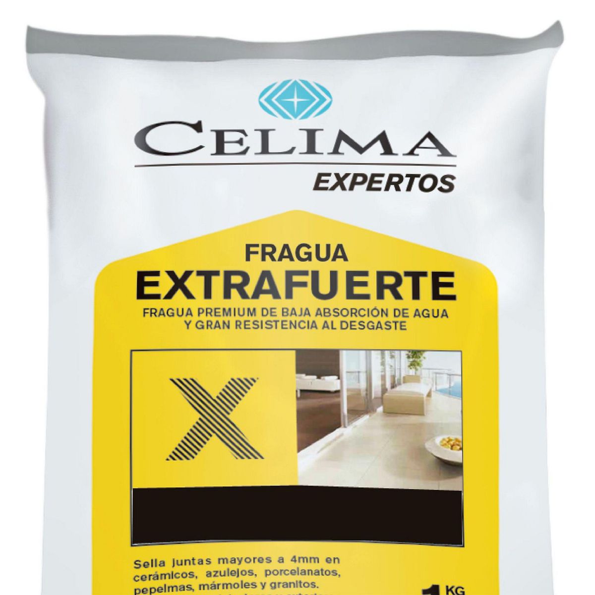 CELIMA - Fragua para Cerámicas o Porcelanatos Celima Negro 1kg
