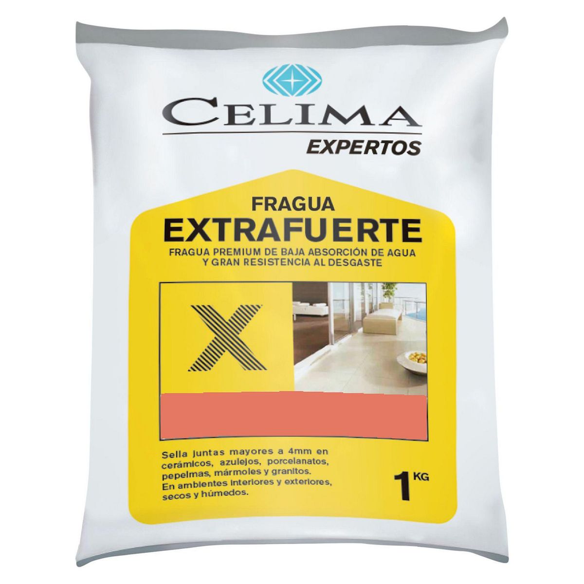 CELIMA - Fragua para Cerámicas o Porcelanatos Celima Marrón 1kg