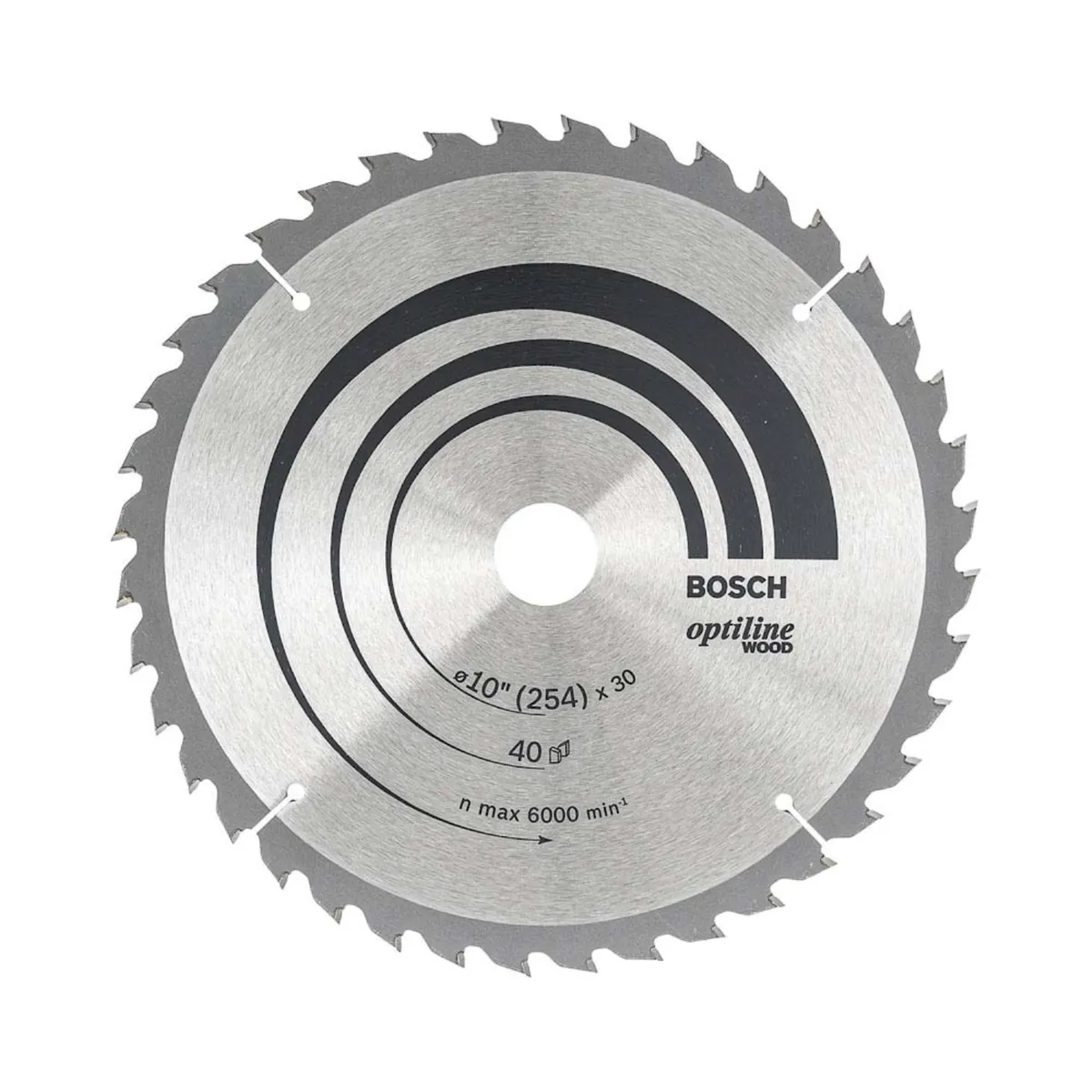 BOSCH - Disco Sierra Optiline 10"40 Dientes Bosch