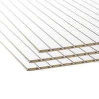 Tablero MDF Trupan Ranurado Blanco 18mm 1.52x2.44m