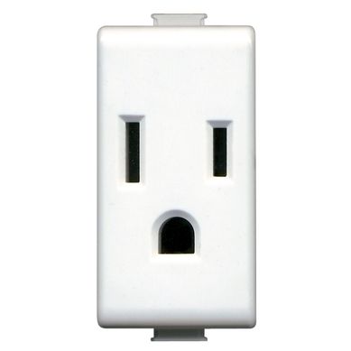 Dado Toma Simple Americano P/T Matix Blanco