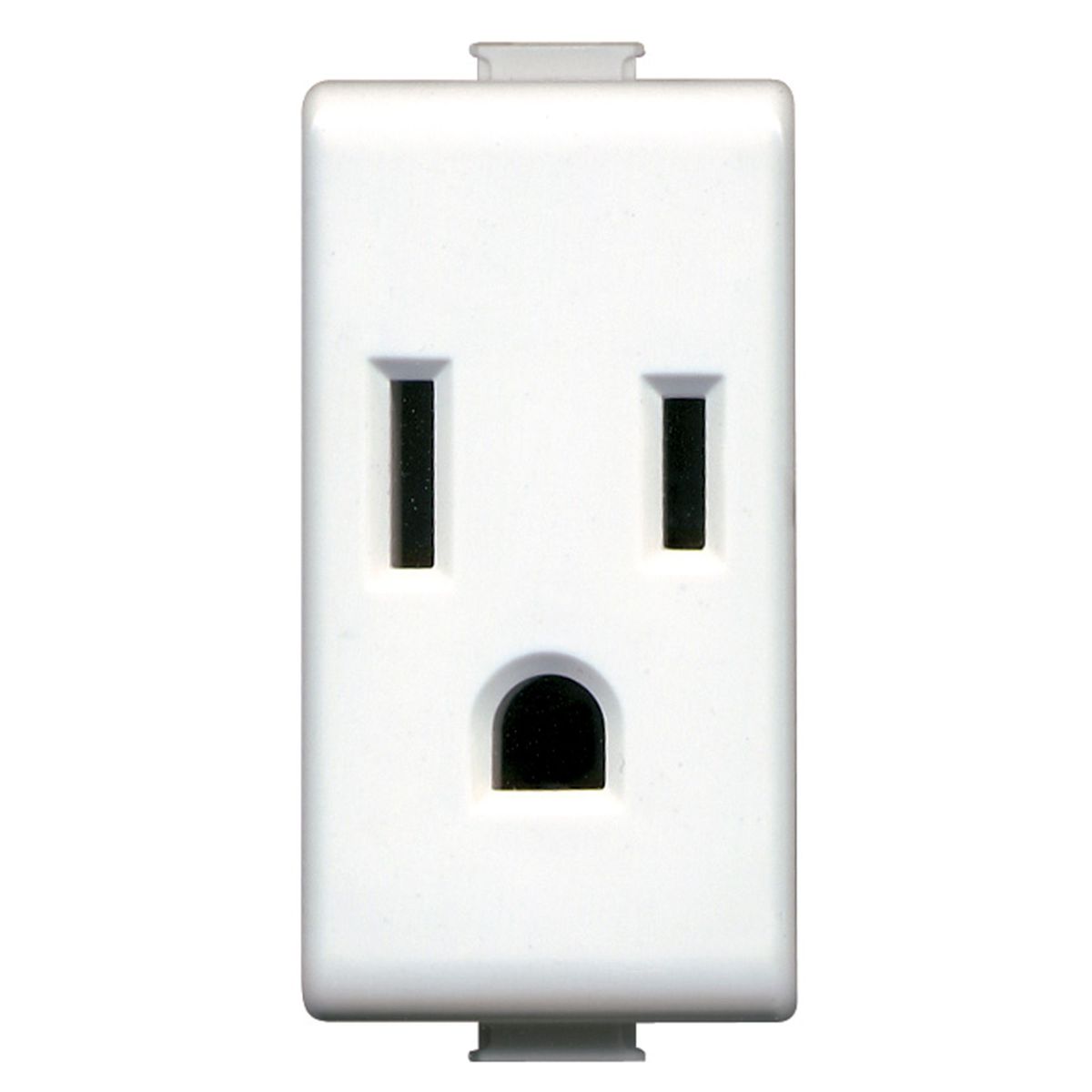 BTICINO - Dado Toma Simple Americano P/T Matix Blanco