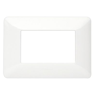 Placa Triple Matix Blanco