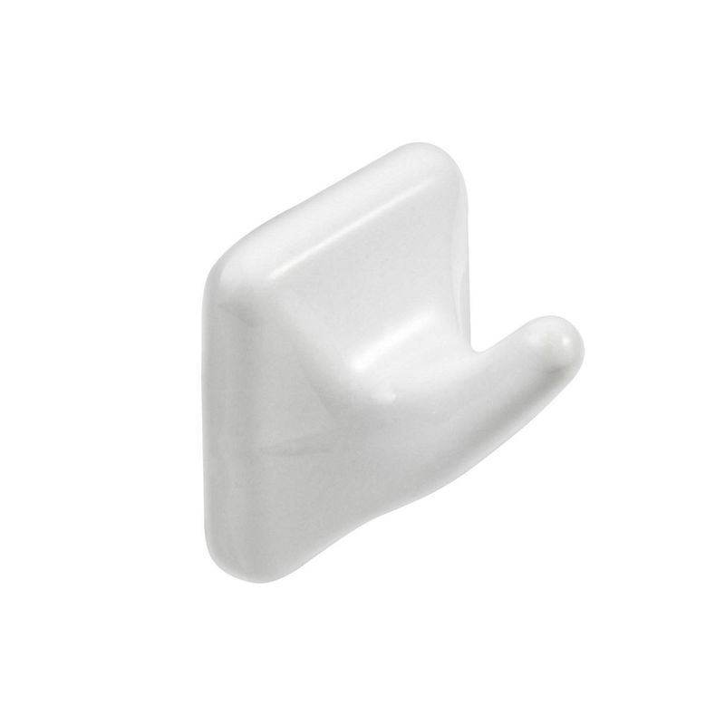TREBOL - Gancho Simple Blanco 7cm
