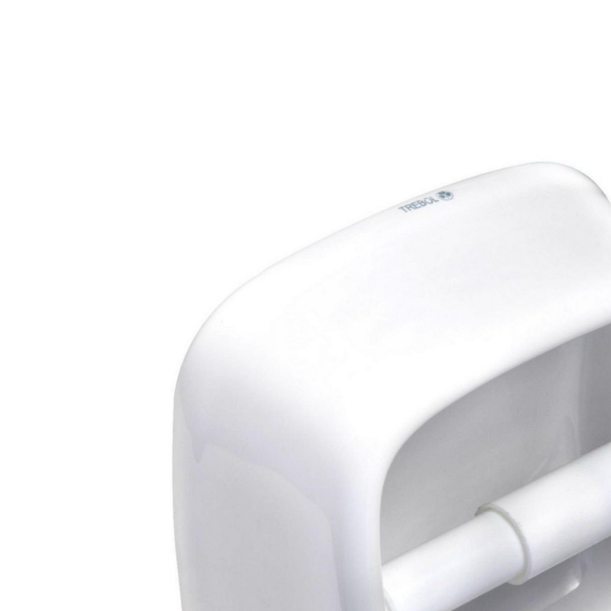 TREBOL - Portarollo de Papel Blanco 18cm