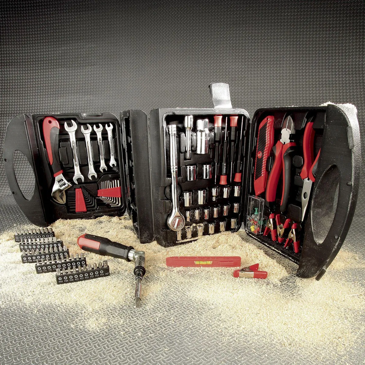 REDLINE - Set De Herramientas Manuales 116 Pz Redline