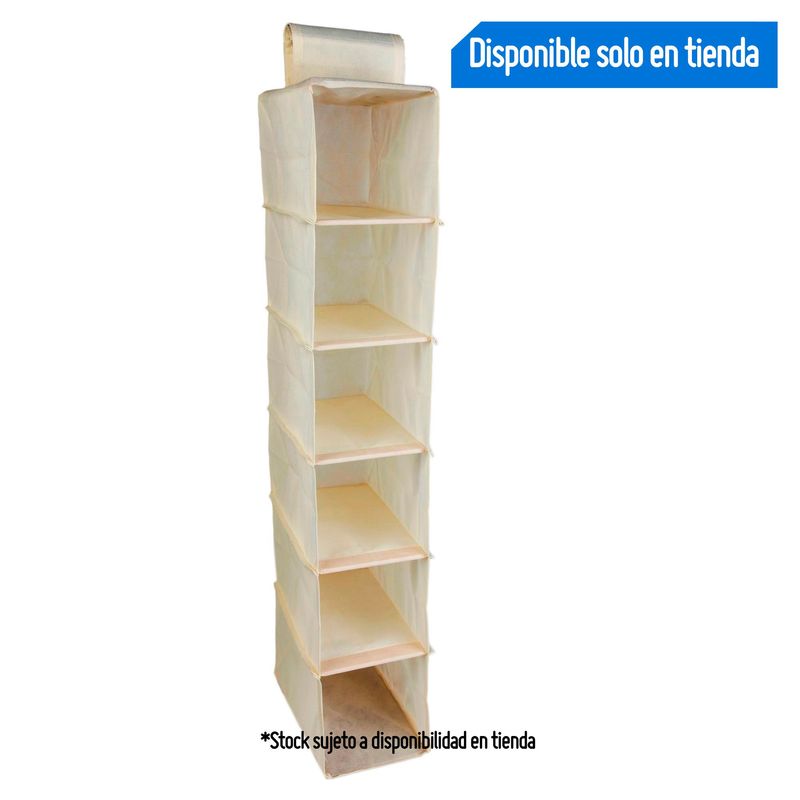 CASA MIA - Organizador de Zapatos Colgante 6 Divisiones
