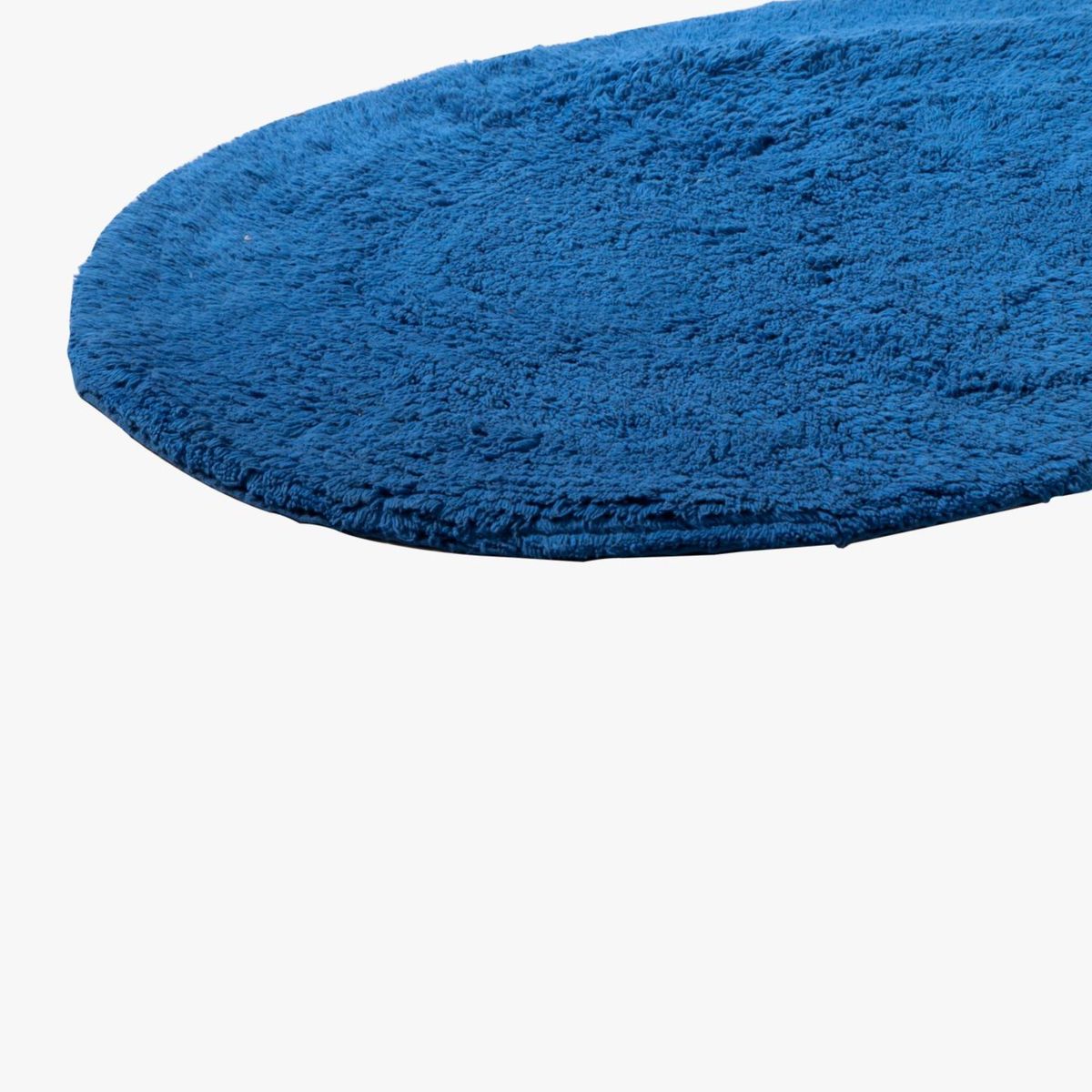 CASA BONITA - Piso de Baño Ovalado 45x60cm Azul