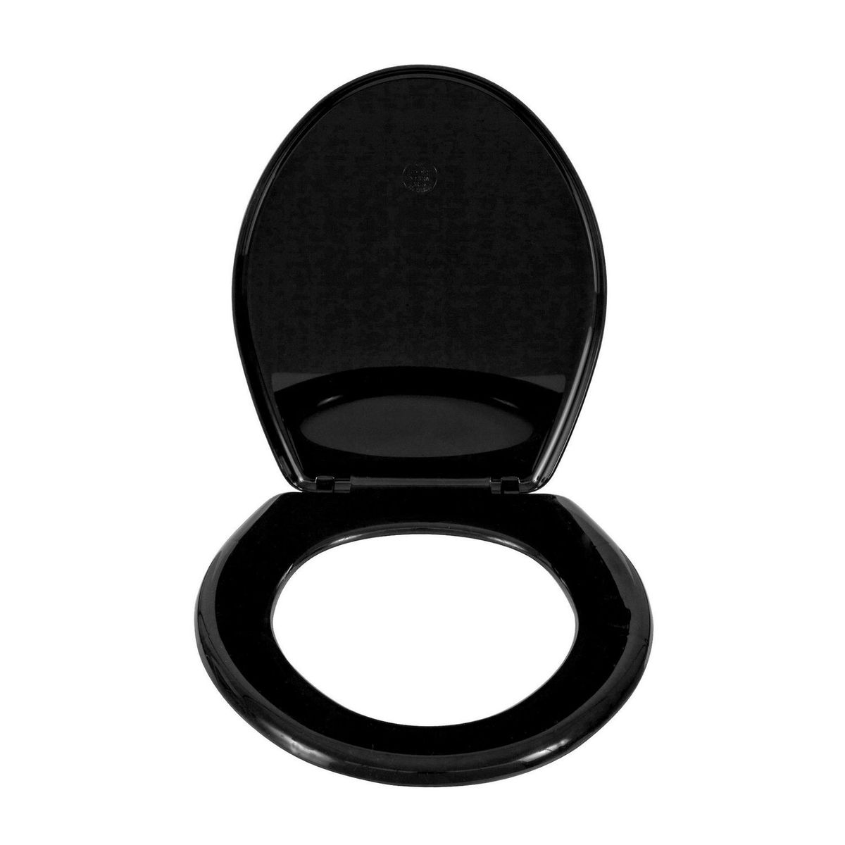 GM FIORI - Asiento Tapa Inodoro Rapid Jet Redondo Negro