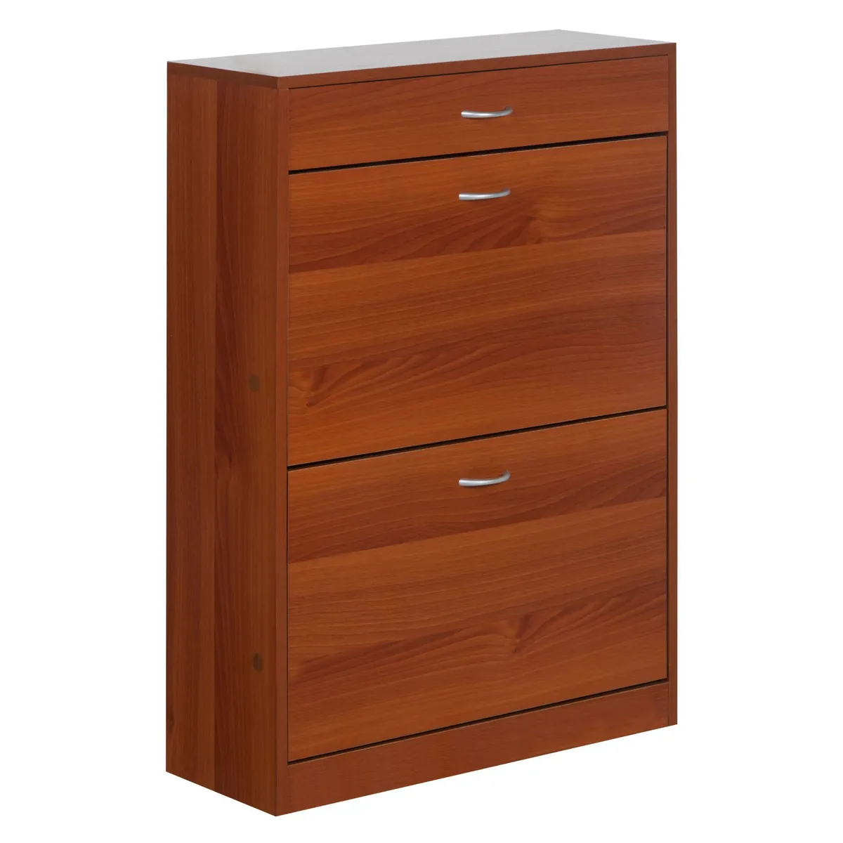 JUST HOME COLLECTION - Zapatera 12 Pares 1 Cajón Melamina Café