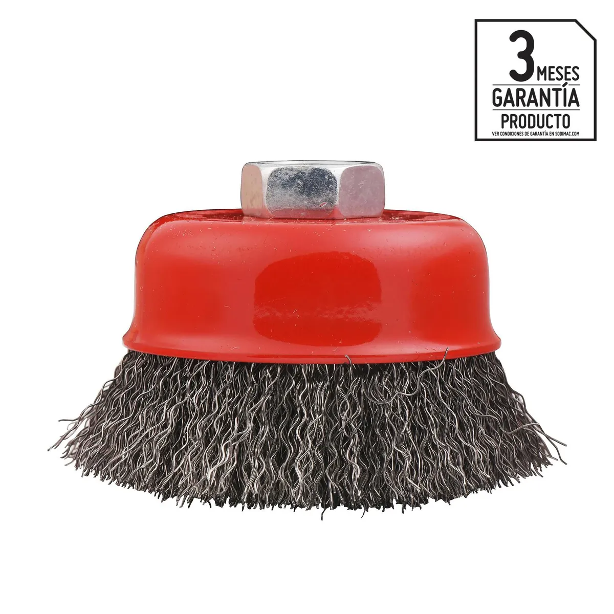 BAUKER - Grata de Acero Cónica 3" Bauker